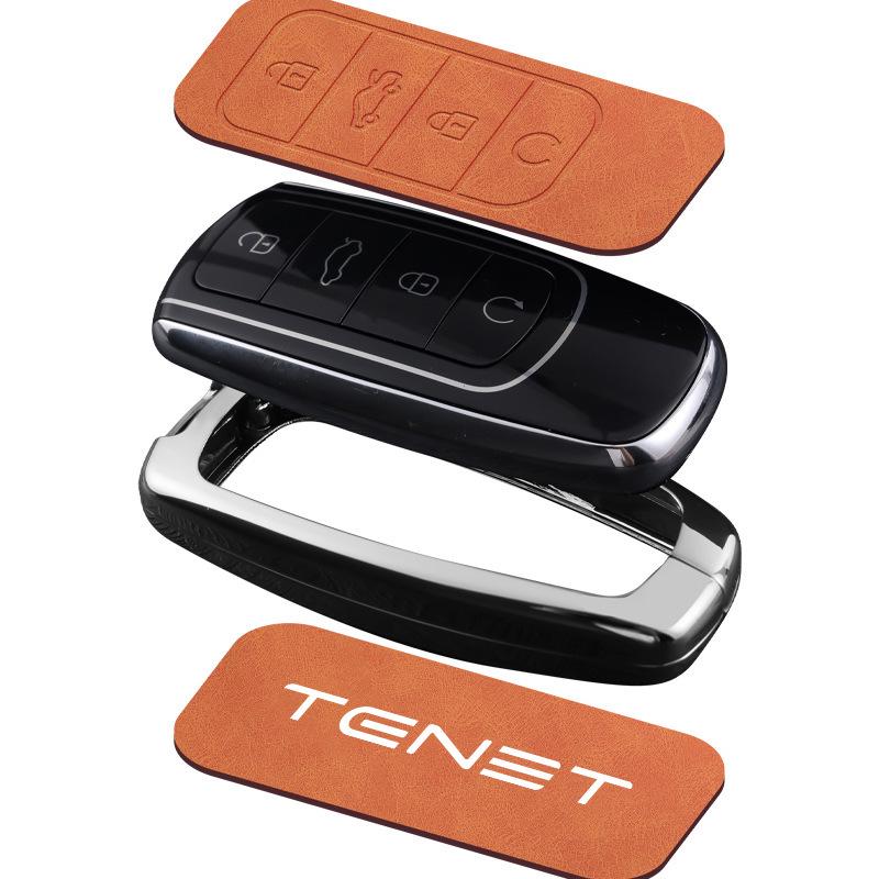 Tenet Tianneng Key Case T4/T7/T9: Stylish Metal Key Shell for Men & Women
