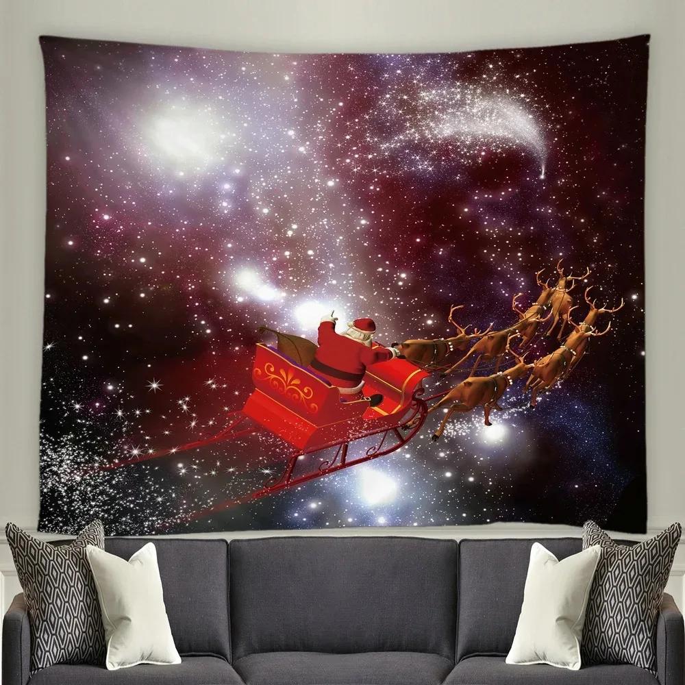 Christmas Decoration Pattern Living Room Bedroom Home Wall Tapestry