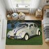 53 HERBIE CAR Carpet, Bedroom Rug, Doormat,Living Room Rug, Bedside Carpet, Computer Chair Mat, Birthday Christmas Gift.