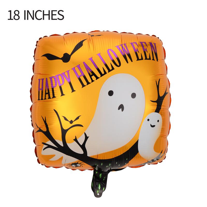 Halloween Party Aluminum Film Balloon Happy Halloween Happyhalloween Atmosphere Arrangement Alien