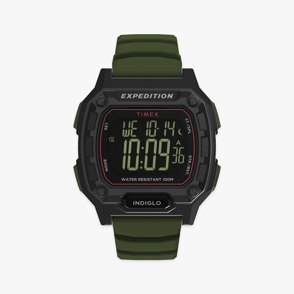 [Timex] Expedition Ridge Силиконовый ремешок Военные часы 43 мм TW4B34500