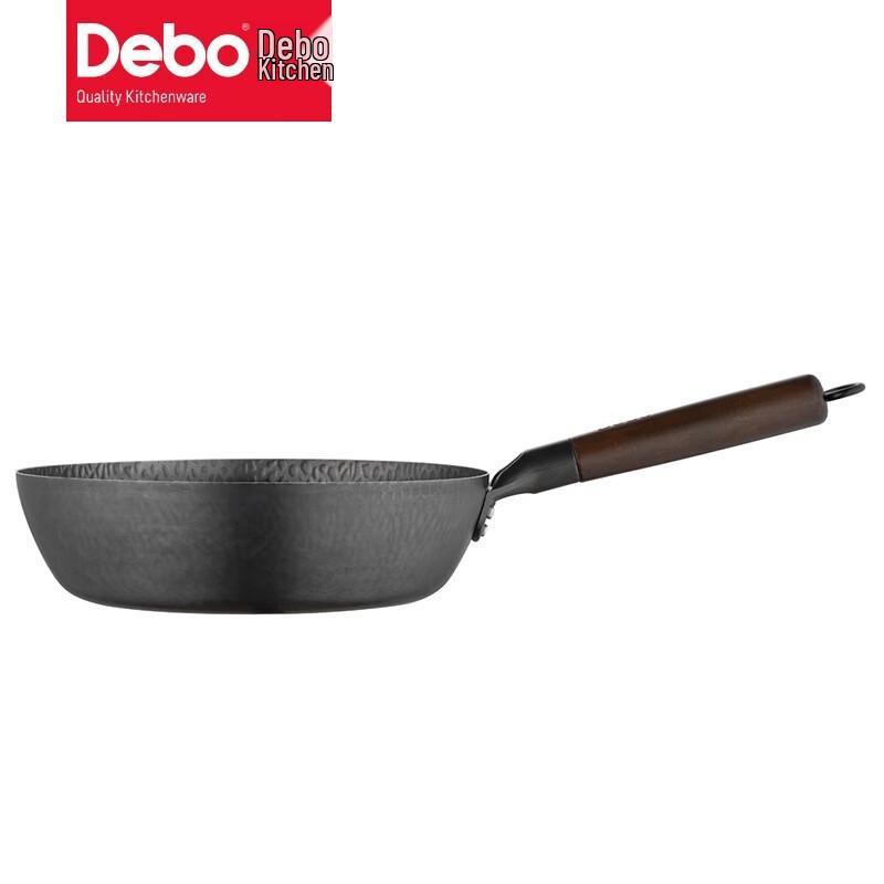 Depebo Conner Cast Iron Frying Pan 28cm