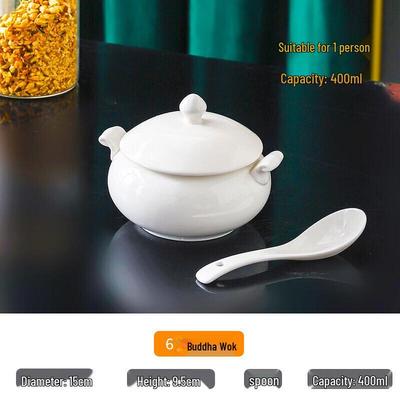 LISM Ceramic Candle-Heated Stew Pot Set