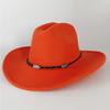 Fedora Cowboy Concho Hat for Men and Women Western Cowboy Las Vegas Nashville Party Hat Wide Brim Riding Hat Cowboy Hat