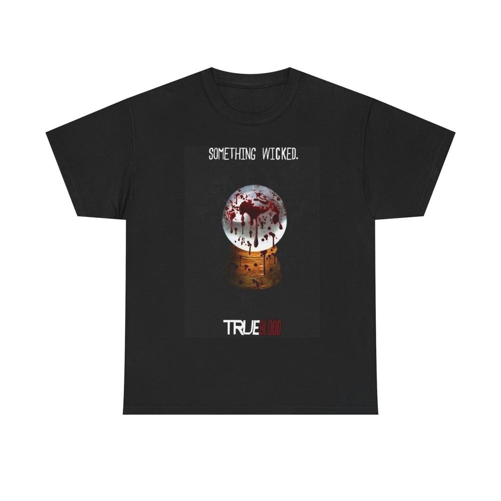 TrueBlood Tshirt Retro Tv Series Horror Unisex Heavy Cotton Tee Unisex T-Shirt M