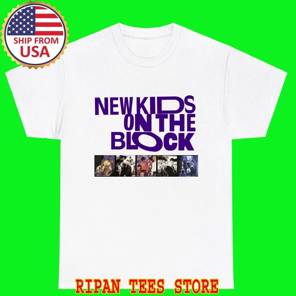NKOTB New on The Block Men s White T-Shirt Tee Top Unisex M
