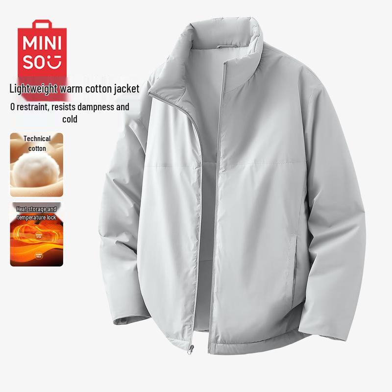 MINISO Men's Winter Stand Collar Padded Jacket