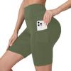 Women's Tight Running High Waist Stretch Fitness Pants Hip Shorts