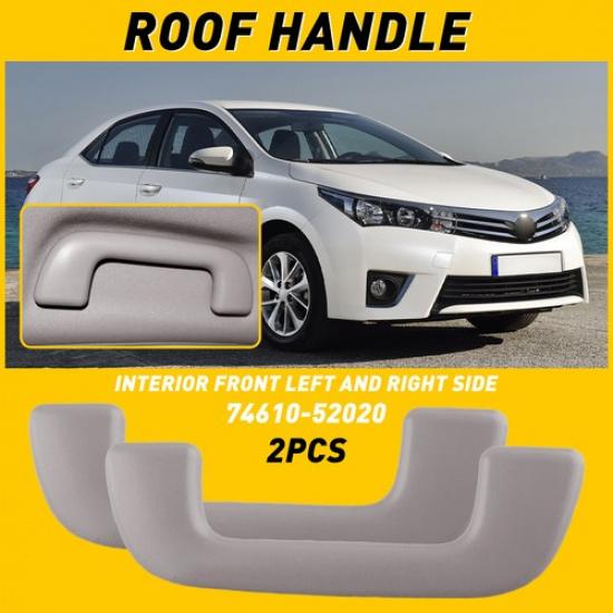 2x Front Car Roof Armrest Ceiling Pull Handle Toyota For Corolla Yaris 2005~2017