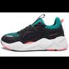 Unisex RS-X Softcase Low Top Lifestyle Casual Shoes Black Green 369819-06