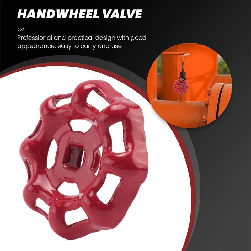 AEE4-Replacement Gate Valve Handwheel Broach In External Metal Faucet Pipe Water Faucet Handle