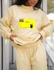 Trendy Brand Women's Mid-High Neck Loose Hoodie for Spring/Autumn