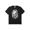 Waben Tarnung Großes Affengesicht T-Shirt OZXTEM110025D