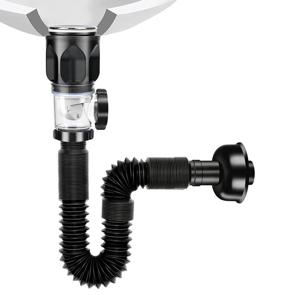 Sink Drain Kit Sink Trap Kit Deodorant Strainer Pipeline