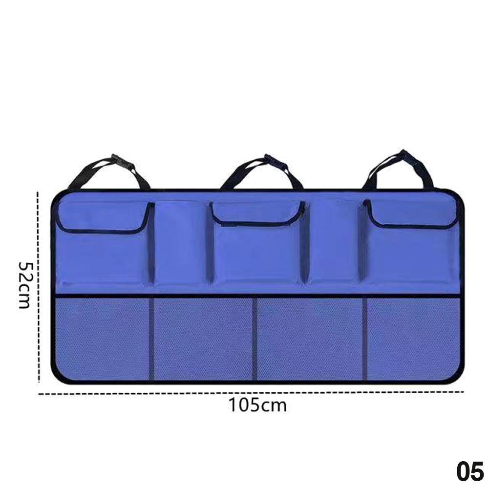 Universal Auto Trunk Organizer Einstellbare Sitz Lagerung Tasche Net Hohe Kapazität Multi-verwenden Oxford Automobil
