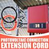 Solar Panel Extension Cord W12AWG/6mm 10AWG With Protective Design Connector Solar Cable Photovoltaic Wire For Car Systems