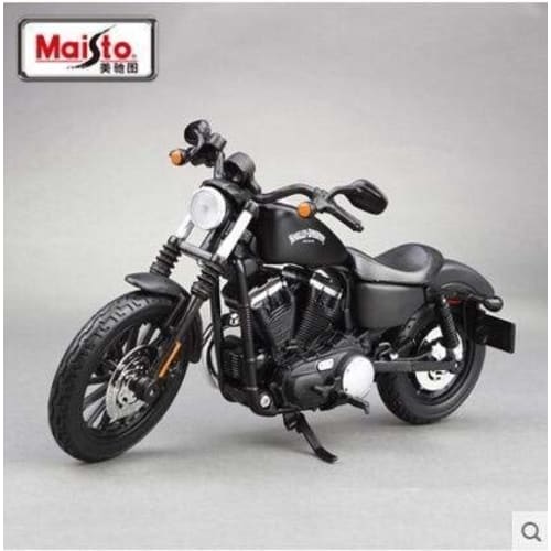 Maisto 1/12 Scale Harley-Davidson 2014 Sportster Iron 883 (Black, Finished Model) 32326