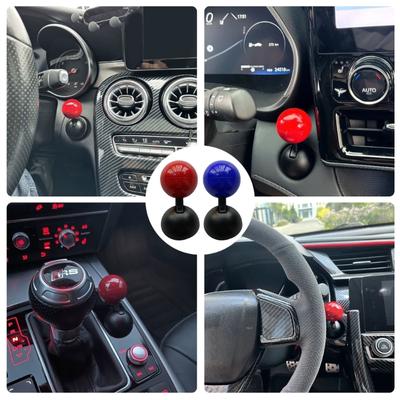 Car Push To Button Cover Button Lever Joystick Engine Ignition Decorations Stop Protective Cover