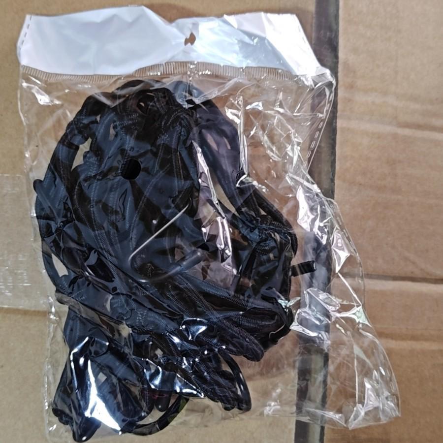 30x30 Motorcycle Electric Luggage & Helmet Elastic Net - Anti-Debris and Secure Binding Strap