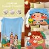 Artist P-Pdohk Throw Flannel Throw Blanket, Lightweight Cozy, Durable Washable Cute Cool