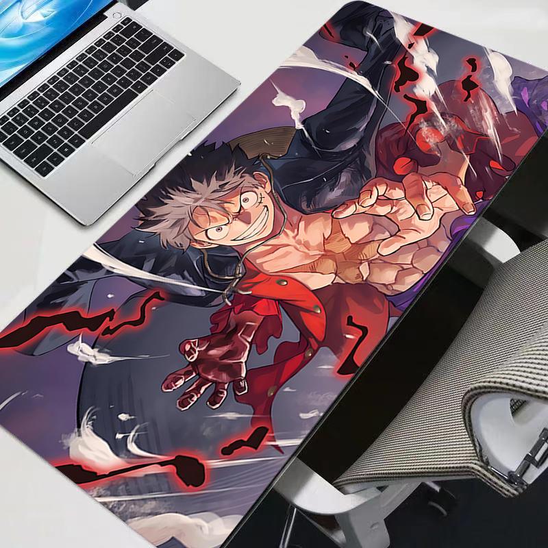 Mouse pad Computer One Piece Laptop Anime Keyboard Mouse Mat Large Mousepad Keyboards Gamers Decoracion durable Desk Mat