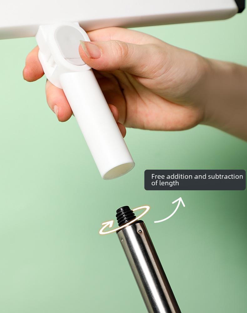 110AAC Long Handle Detachable Floor Scraper Brush for Bathroom and Kitchen Cleaning