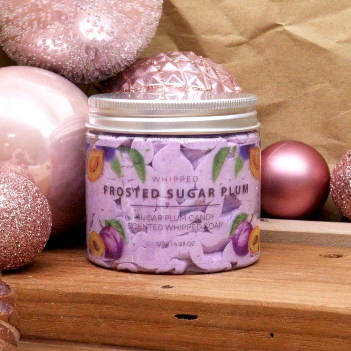 Whipped Soap Frosted Sugar Plum 120g