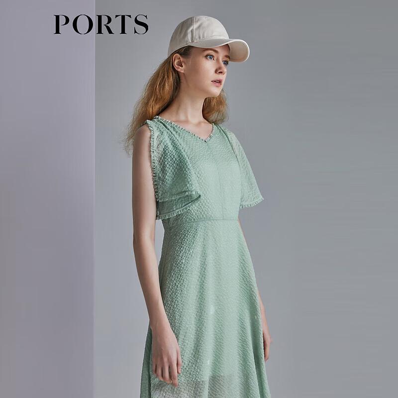 

PORTS Женское элегантное шифоновое миди-платье M / 6
