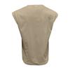 Summer Loose Solid Color Sleeveless Vest Youth Men's T-shirts