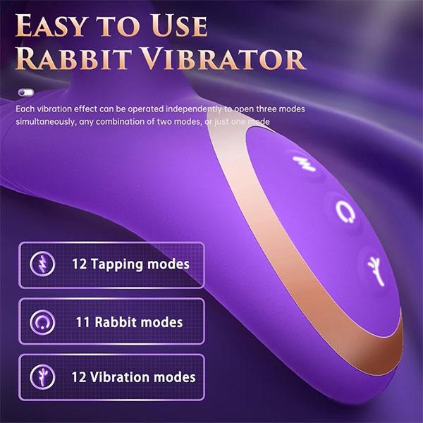 3 In 1 Thrusting Dildos Dildo Flapping Sex Toys Viberator Clitoral Stimulator Sex Machine Vibratior