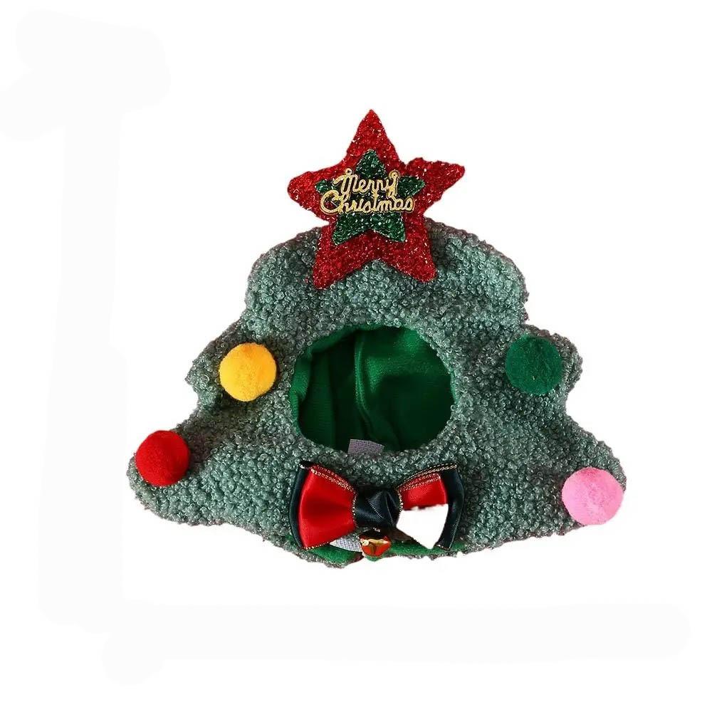 

Капелюх Санта-Клауса. Веселий кіт. Новий собачий різдвяний головний убір. Товари для вечірок S-Christmas Tree