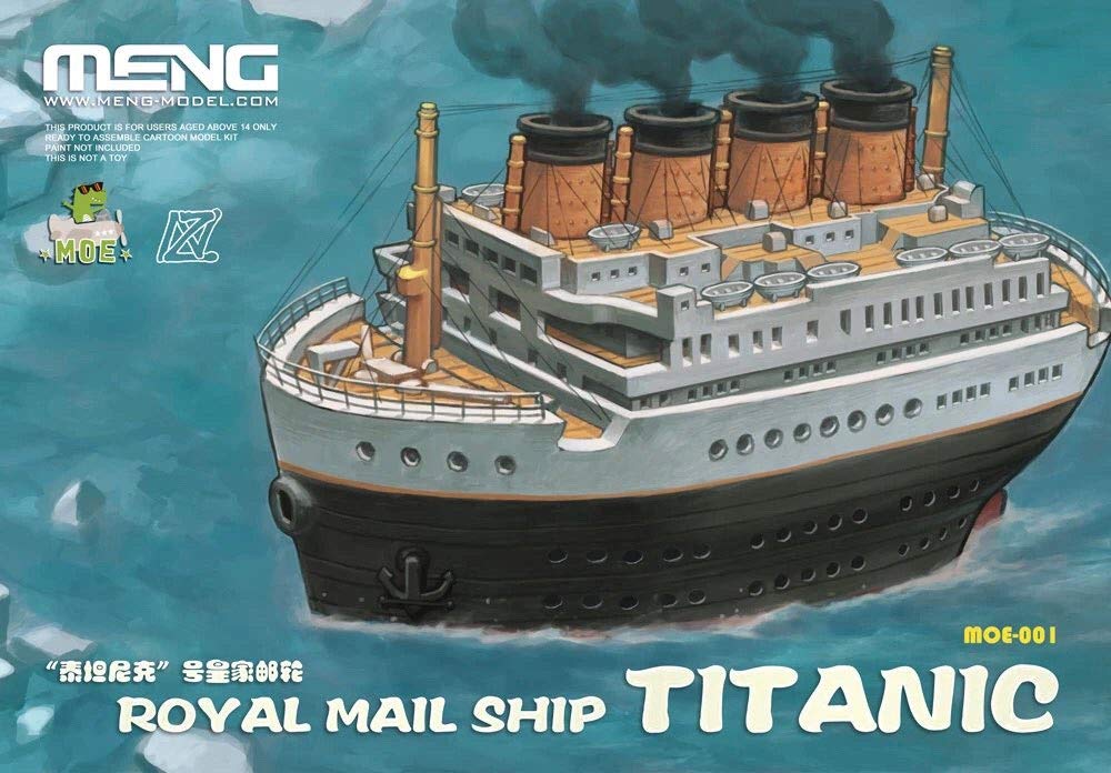 

Meng Model MOE Series Royal Mail Ship Titanic Plastic Model MMOE001