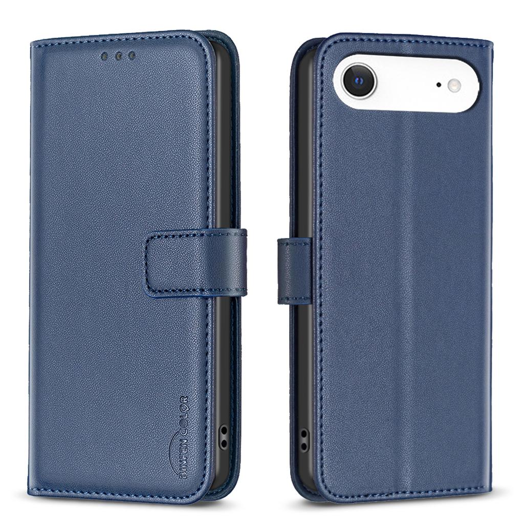 For iPhone 17 Air Phone Case BINFEN COLOR BF17 Wallet Folio Flip Leather Cover