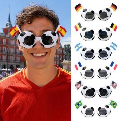 Futbol Taraftarı Güneş Gözlüğü, Futbol Etkinlikleri Stadyum Güneş Gözlüğü, Hafif Futbol Çerçevesi, Erkek Kadın Parti Fotoğraf Aksesuarları İçin Milli Takım Güneş Gözlüğü