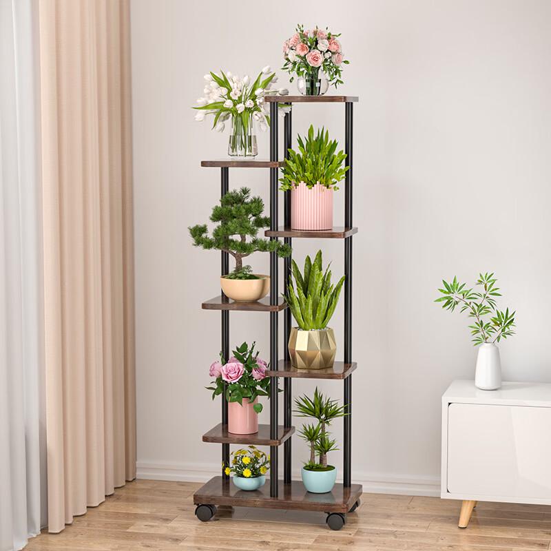 Multi-Tier Iron Art Plant Stand