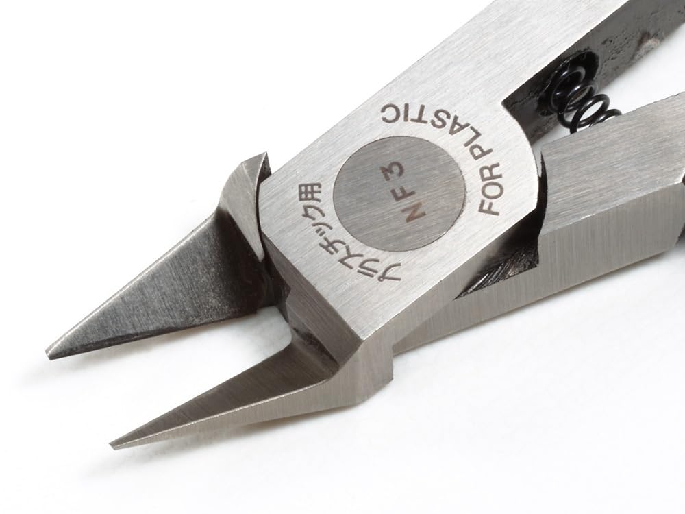 Tamiya Craft Tool Series Konische Zange mit dünner Klinge, Tor, Kunststoff-Modellwerkzeug 74123 Nr. 123 (zum Schneiden)