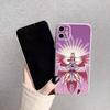 Hazbin H-Hotel Lucifer Magne Handyhülle für iPhone 17, 16, 15, 14, 13, 12, 11 Plus, Pro Max Weiche Transparente Hülle