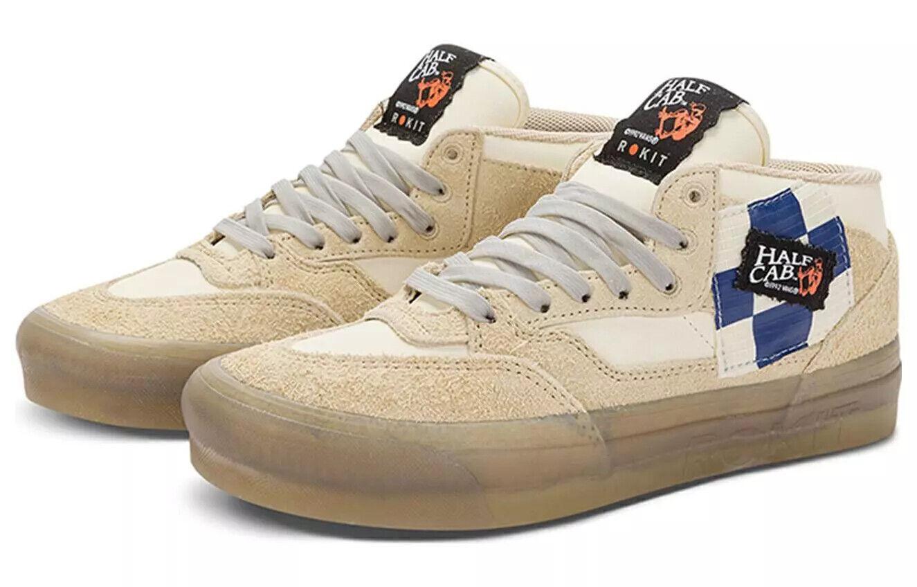 Vans Rokit x Half Cab 33 DX  Translucent Pebble  VN0A5KX6BKV Men s Shoes 40.5