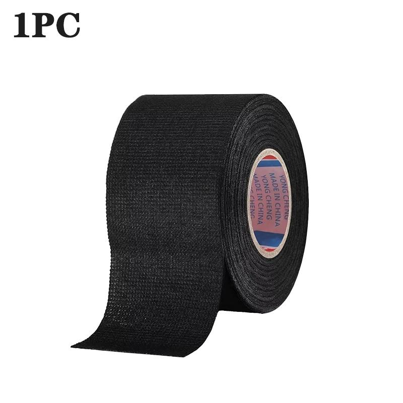 1-20PCS Automotive Wiring Harness Tape Electrical Heat-resistant Insulation Tape Automotive Electrical Line Fixing 50/15/9 Width
