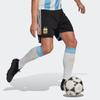 Adidas Striped Logo Sports Football Shorts Argentina National Team Home Men Shorts Black HB9216