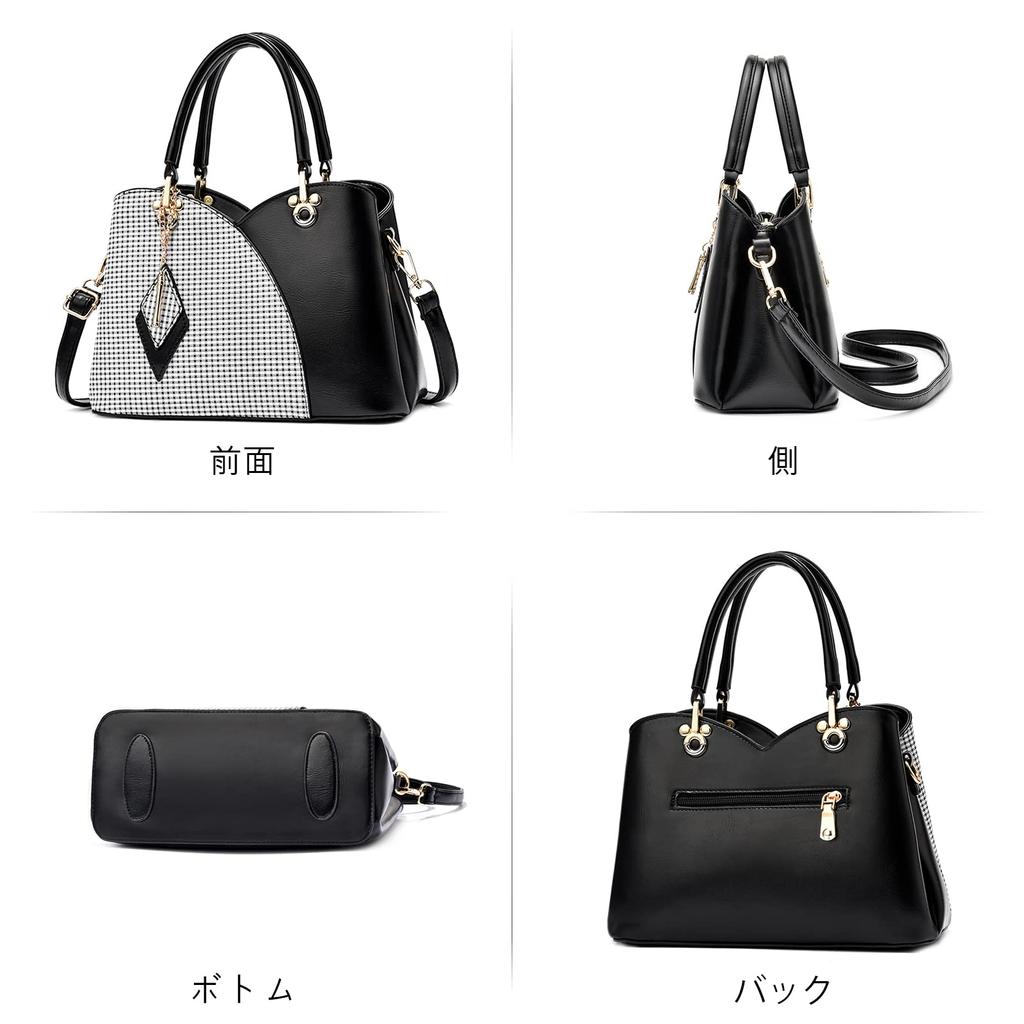 FORRICA Stylish Plaid Shoulder Bag with Large PU and Diamond Perfect for and Pink Women's Capacity, Leather, Pendant, Commuting, Dates, More,