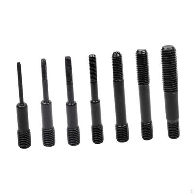 7 Pieces Air Hydraulic Rivet Nut Tool Setting Kit Quick Change Rivnut Riveting for Construction