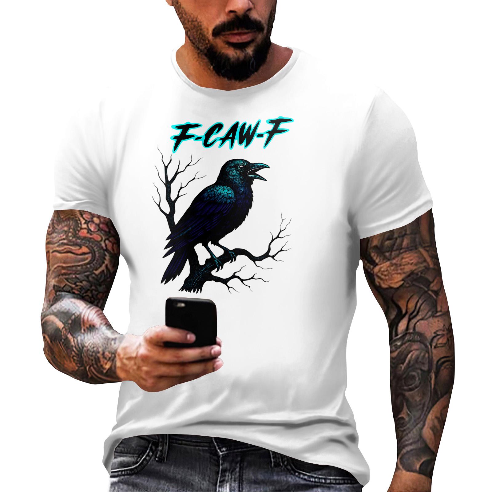 

Мужской рождественский свитер с принтованным воротником M белый