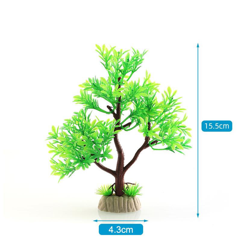 

Имитация ландшафтных украшений для аквариума, искусственные аквариумные декорации, растения, водные растения, аксессуары для украшения травы as the picture