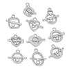 4 Sets Stainless Steel Gold Toggle OT Clasps for DIY Jewelry Making Necklaces Connectors Fasteners Bracelets Hooks Supplies