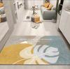 Light Luxury High Sense Entry Mat Door Mat Absorbent, Anti-slip and Wear-resistant Can Be Cleaned Bathroom Quick Dry Diatom Mud Mat