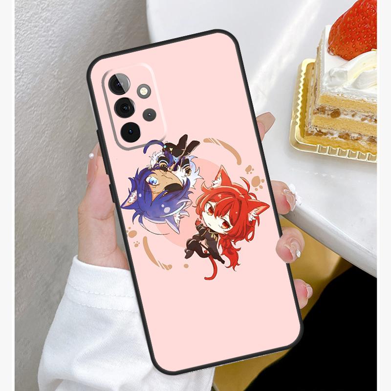Kaeya and Diluc Genshin Impact Case For Samsung Galaxy A53 A33 A23 A13 A15 A25 A35 A55 A54 A34 A14 A51 A12 A32 A52 Cover