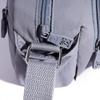 Borsa a tracolla leggera in nylon con tasca frontale con cerniera Borsa a spalla casual da donna per viaggi quotidiani