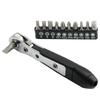 L-shaped Mini 36-tooth Ratchet Screwdriver Two-way Right Angle Screwdriver For Narrow Small Space Gap Repair Hand Tool