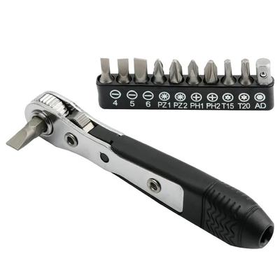 L-shaped Mini 36-tooth Ratchet Screwdriver Two-way Right Angle Screwdriver For Narrow Small Space Gap Repair Hand Tool